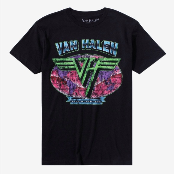 Hot Topic Other - NWT Van Halen 1978 World Tour T-Shirt Size Small